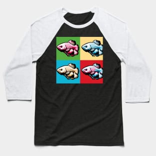 Albino Corydoras - Cool Tropical Fish Baseball T-Shirt